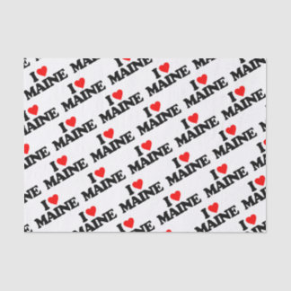 I LIEBE MAINE SEIDENPAPIER
