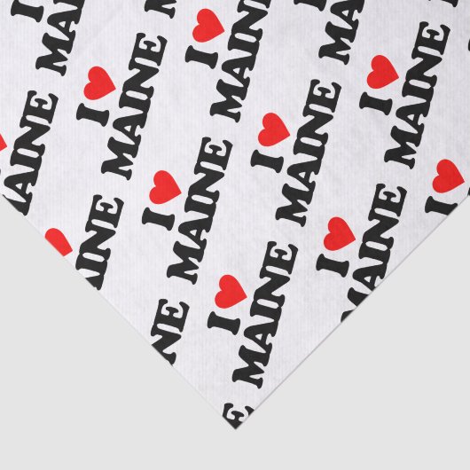 I LIEBE MAINE SEIDENPAPIER (Ausschnitt)