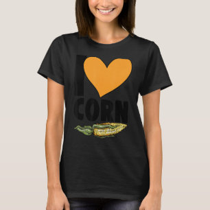 I Liebe Mais Getreide Kernel Mais Bauer T-Shirt