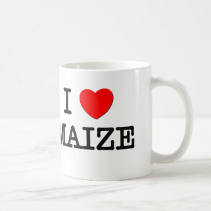 I Liebe MAIS (Nahrung) Kaffeetasse
