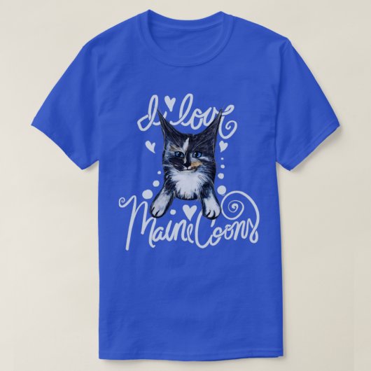 I Liebe Maiskolben T-Shirt (Design vorne)