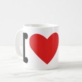 I Liebe Majorca - Spanien Kaffeetasse (Vorderseite Links)