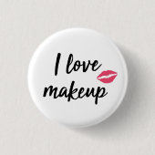 I Liebe-Make-up Button (Vorderseite)
