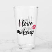 I Liebe-Make-up Glas (Rückseite)