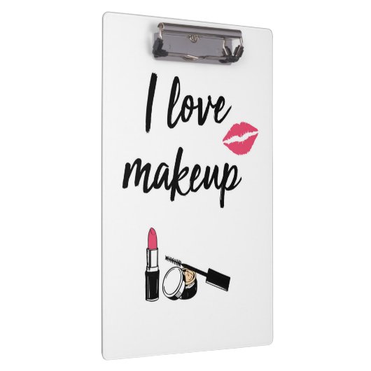 I Liebe-Make-up Klemmbrett (Rechts)