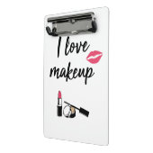 I Liebe-Make-up Mini Klemmbrett (Gewinkelt2)