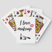 I Liebe-Make-up Spielkarten (Rückseite)