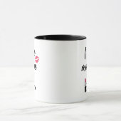 I Liebe-Make-up Tasse (Zentrum)