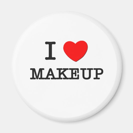 I Liebe Makeup Magnet (Vorne)