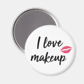I Liebe Makeup Magnet (Vorderseite/Rückseite)