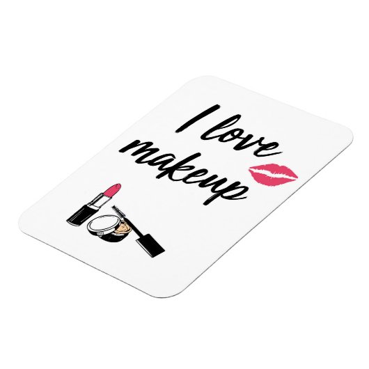 I Liebe Makeup Magnet (Linke Seite)