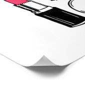 I Liebe Makeup Poster (Ecke)