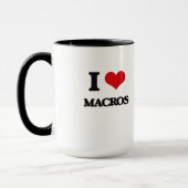 I Liebe-Makro Tasse (Links)