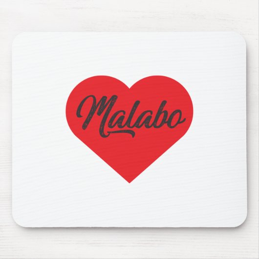 I Liebe Malabo - Äquatoriale Guinea Mousepad (Vorne)