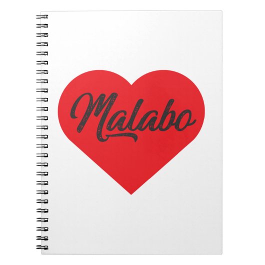 I Liebe Malabo - Äquatoriale Guinea Notizblock (Vorderseite)