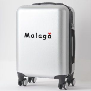 I Liebe Malaga Aufkleber
