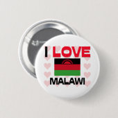 I Liebe Malawi Button (Vorne & Hinten)