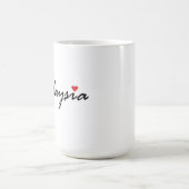I Liebe Malaysia Kaffeetasse (Mittel)