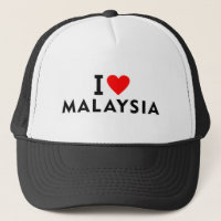 I Liebe Malaysia Land wie Herztourismus