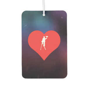 I Liebe-Malerdesign Autolufterfrischer