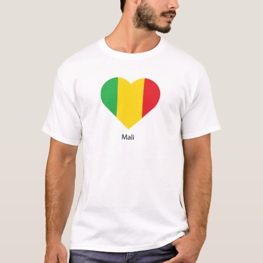 I Liebe Mali T-Shirt (Vorderseite)