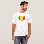 I Liebe Mali T-Shirt (Vorne ganz)