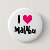 I Liebe Malibu Button (Vorderseite)