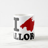I Liebe Mallorca Kaffeetasse (Mittel)