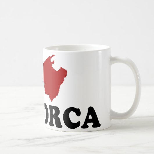 I Liebe Mallorca Kaffeetasse (Rechts)