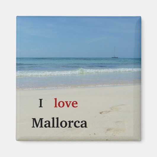 I Liebe Mallorca - Magnet (Vorne)