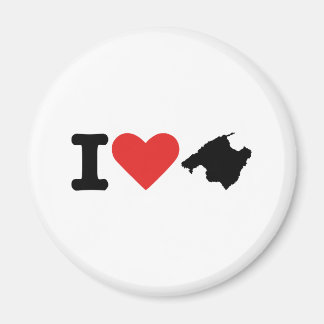 I Liebe Mallorca - Spanien Magnet