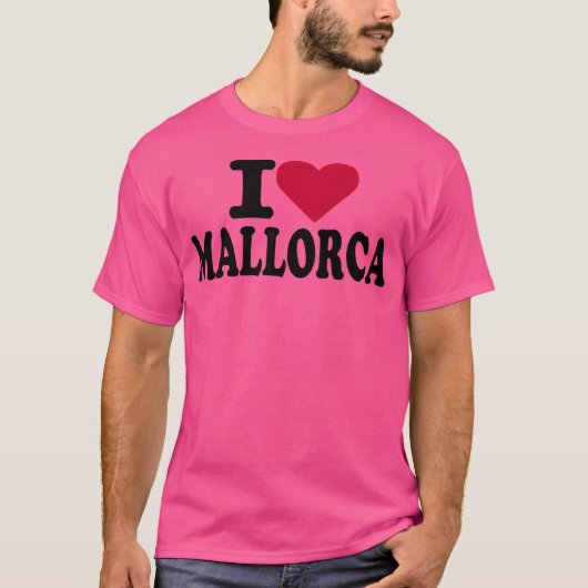 I Liebe Mallorca T-Shirt (Vorderseite)