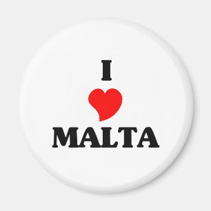 I Liebe Malta Magnet