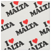 I LIEBE MALTA STOFF (Muster)
