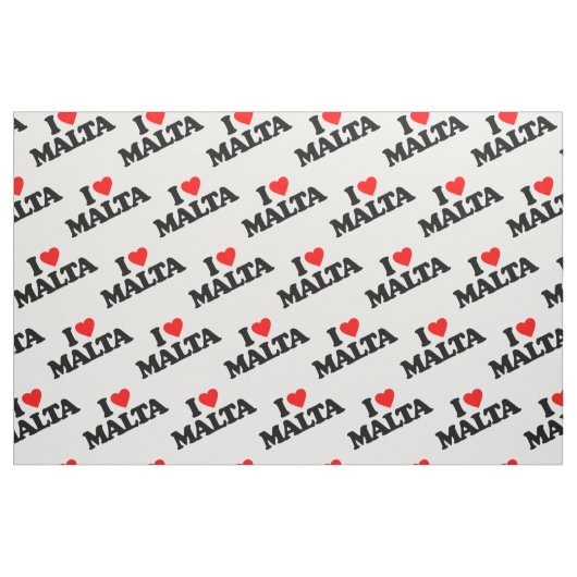 I LIEBE MALTA STOFF (Fat Quarter (45,7 x 55,9 cm))