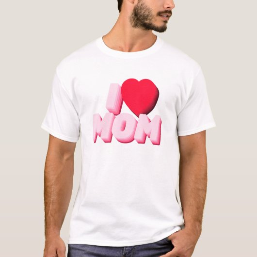I LIEBE MAMA 1 T-Shirt (Vorderseite)
