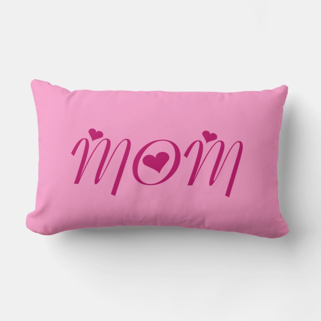 I Liebe Mama American MoJo Pillow Lendenkissen (Vorderseite)