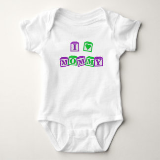 I Liebe-Mama-Bodysuit Baby Strampler