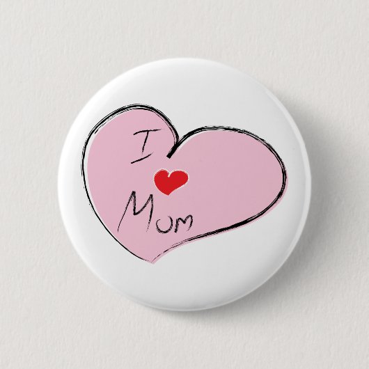 I LIEBE MAMA BUTTON (Vorderseite)