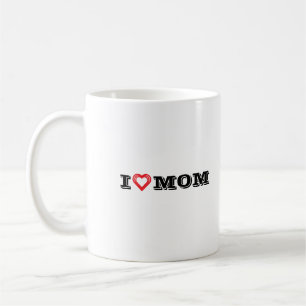 I Liebe Mama Design Kaffee Tasse/Personalisiert Kaffeetasse