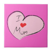 I LIEBE MAMA FLIESE (Vorderseite)