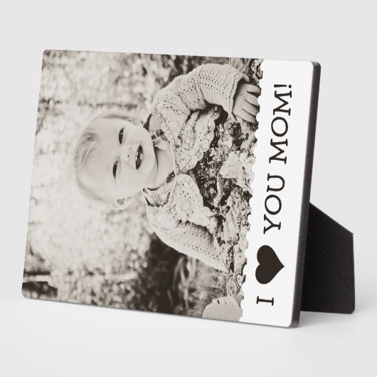 I LIEBE MAMA FOTOPLATTE (Seite)