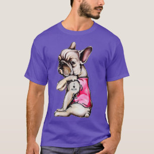 I Liebe Mama Französisch Bulldog Mama Geschenk  T-Shirt