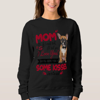 I Liebe Mama Französisch Bulldog Mother Day French Sweatshirt