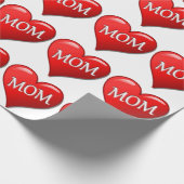 I LIEBE MAMA GESCHENKPAPIER (Ecke)