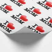 I Liebe-Mama Geschenkpapier (Ecke)