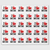 I Liebe-Mama Geschenkpapier (Flach)