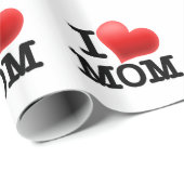 I Liebe-Mama Geschenkpapier (Rolleneckpunkt)
