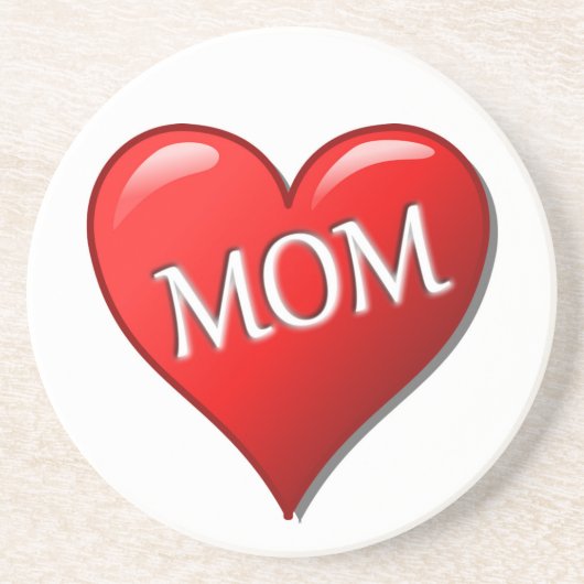 I LIEBE MAMA GETRÄNKEUNTERSETZER (Vorne)