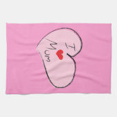 I LIEBE MAMA HANDTUCH (Horizontal)